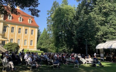 »Frühsommermelodien mit Meisterwerken der barocken Klassik«, Open-Air Konzert mit dem Quartett des DRESDNER RESIDENZ ORCHESTERs