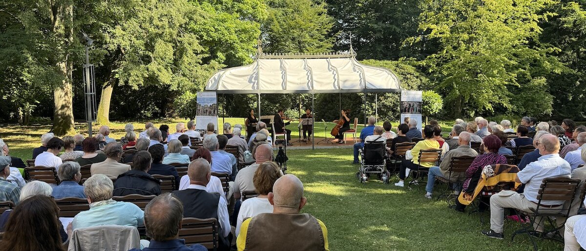 »Klänge der Romantik, auf den Spuren der Romantik«, Openair-Konzert mit dem Quartett des DRESDNER RESIDENZ ORCHESTERS